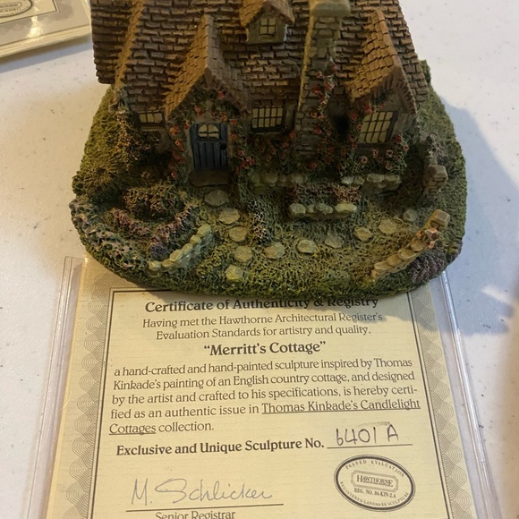 Thomas kinkade collectable plates with certificate of authenticity - Picture 9 of 14